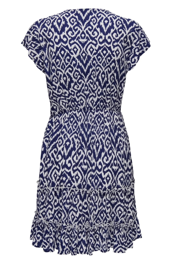 ONLCLAUDETTE LIFE SS MINI DRESS WVN 15320419 OMBRE BLUE